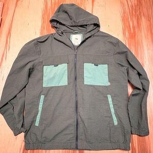 Free Assembly Jacket‎ Army Green Mint Womens XL Windbreaker